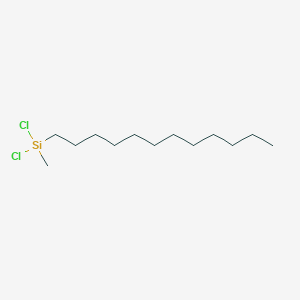 molecular formula C13H28Cl2Si B099570 二氯十二烷基甲基硅烷 CAS No. 18407-07-3