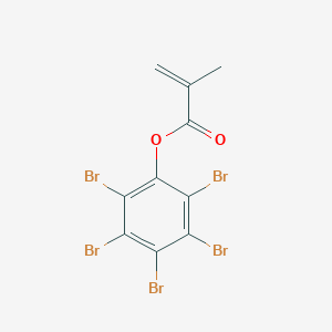molecular formula C10H5Br5O2 B099571 Pentabromophenyl methacrylate CAS No. 18967-31-2