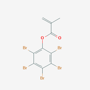 molecular formula C10H5Br5O2 B099571 Perbromophenyl methacrylate CAS No. 18967-31-2