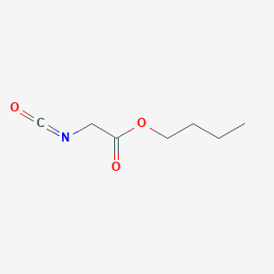 molecular formula C7H11NO3 B099575 Butyl isocyanatoacetate CAS No. 17046-22-9