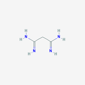 molecular formula C3H8N4 B099577 Propanediimidamide CAS No. 15535-93-0