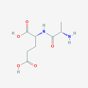 molecular formula C8H14N2O5 B099578 L-丙氨酰-D-谷氨酸 CAS No. 16809-27-1