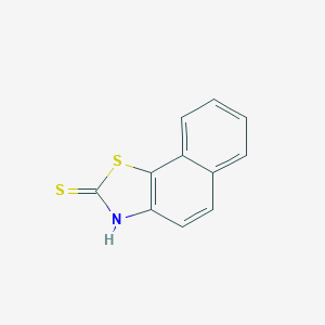 molecular formula C11H7NS2 B099603 Naphtho[2,1-d]thiazole-2(3H)-thione CAS No. 17931-26-9