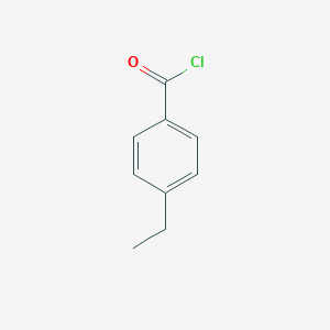 molecular formula C9H9ClO B099604 4-Ethylbenzoyl chloride CAS No. 16331-45-6