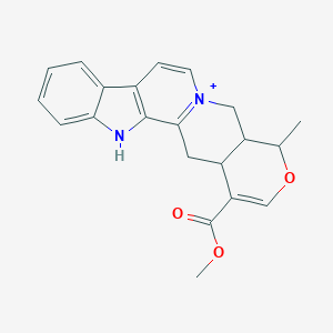 molecular formula C21H21N2O3+ B099607 Serpentine CAS No. 18786-24-8
