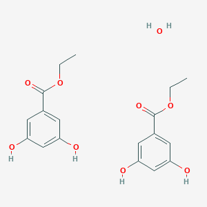 molecular formula C9H10O4 B009963 Ethyl 3,5-dihydroxybenzoate CAS No. 4142-98-7