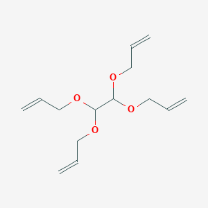 molecular formula C14H22O4 B099651 Glyoxal bis(diallyl acetal) CAS No. 16646-44-9