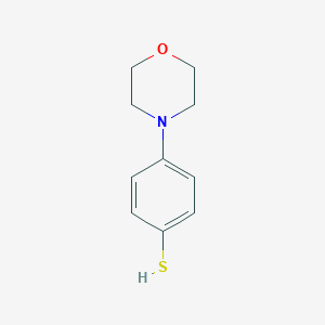 molecular formula C10H13NOS B009966 4-Morpholinobenzenethiol CAS No. 107147-60-4