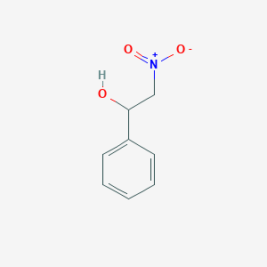 molecular formula C8H9NO3 B099664 2-Nitro-1-phenylethanol CAS No. 15990-45-1