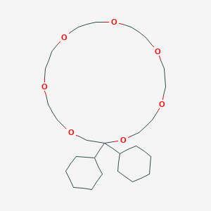 molecular formula C22H40O7 B099666 Dicyclohexyl 21-crown-7 CAS No. 17455-21-9