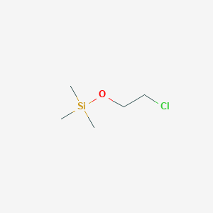 molecular formula C5H13ClOSi B099669 2-氯乙氧基三甲基硅烷 CAS No. 18157-17-0