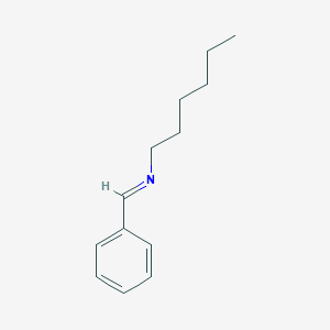 Hexylamine, N-benzylidene-