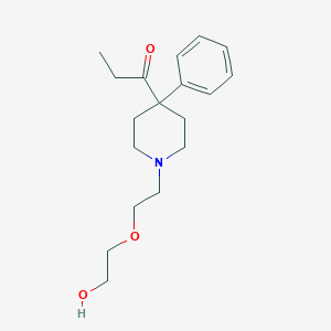 molecular formula C18H27NO3 B099677 Droxypropine CAS No. 15599-26-5