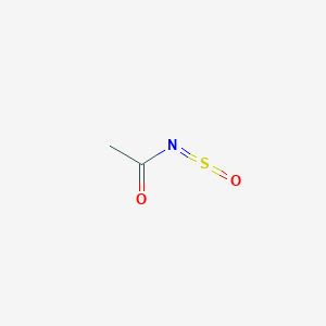 molecular formula C2H3NO2S B099678 N-Sulfinylacetamide CAS No. 16767-75-2