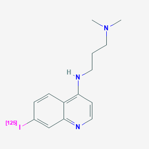 molecular formula C14H18IN3 B099687 Iomethin I 125 CAS No. 17033-82-8