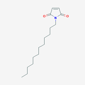 molecular formula C16H27NO2 B099705 1H-Pyrrole-2,5-dione, 1-dodecyl- CAS No. 17616-03-4