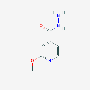 molecular formula C7H9N3O2 B099707 2-甲氧异烟酰肼 CAS No. 19353-97-0
