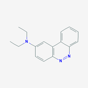 molecular formula C16H17N3 B099712 N,N-Diethylbenzo[c]cinnolin-2-amine CAS No. 16371-76-9
