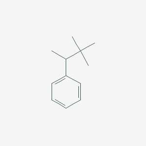 molecular formula C12H18 B099719 (1,2,2-Trimethylpropyl)benzene CAS No. 19262-20-5