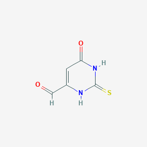molecular formula C5H4N2O2S B099724 6-Formyl-2-thiouracil CAS No. 16953-46-1