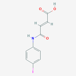 molecular formula C10H8INO3 B099738 4-((4-Iodophenyl)amino)-4-oxobut-2-enoic acid CAS No. 17280-49-8