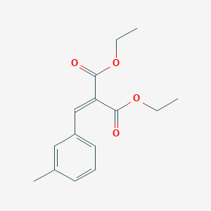 Diethyl [(3-methylphenyl)methylidene]propanedioate