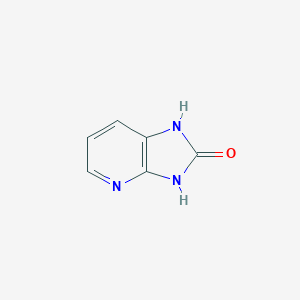 molecular formula C6H5N3O B099744 1,3-Dihydro-2H-imidazo[4,5-b]pyridin-2-one CAS No. 16328-62-4