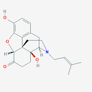 molecular formula C21H25NO4 B099747 Nalmexone CAS No. 16676-26-9