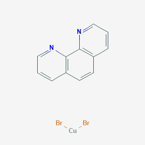 molecular formula C12H8Br2CuN2 B099749 二溴(1,10-邻菲啰啉)铜(II) CAS No. 19319-86-9