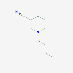 molecular formula C10H14N2 B099752 Nicotinonitrile, 1-butyl-1,4-dihydro- CAS No. 19424-18-1