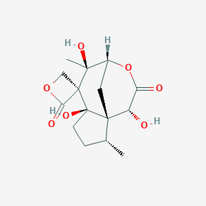 molecular formula C15H20O7 B099755 Neoanisatin CAS No. 15589-82-9