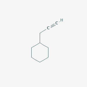 molecular formula C9H14 B099756 3-Cyclohexyl-1-propyne CAS No. 17715-00-3