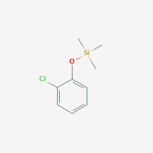 molecular formula C9H13ClOSi B099773 (2-Chlorophenoxy)trimethylsilane CAS No. 17881-65-1