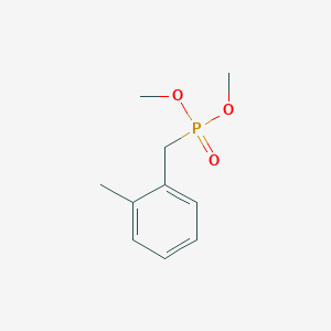 molecular formula C10H15O3P B099778 Dimethyl [(2-methylphenyl)methyl]phosphonate CAS No. 17105-62-3