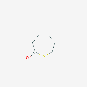 molecular formula C6H10OS B099779 2-Thiepanone CAS No. 17689-16-6
