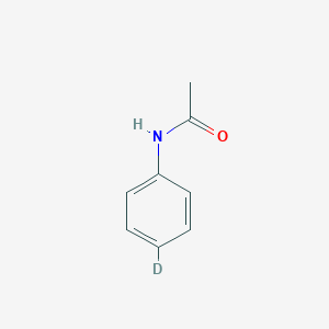 molecular formula C8H9NO B099790 Acetanilide-4'-D1 CAS No. 16625-79-9