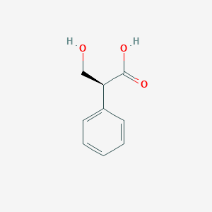 molecular formula C9H10O3 B099791 (S)-tropic acid CAS No. 16202-15-6