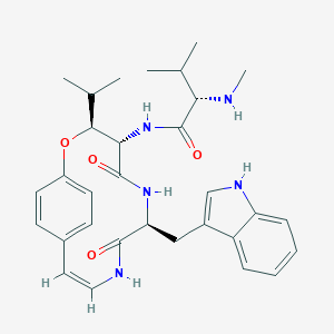 molecular formula C31H39N5O4 B099795 Americine CAS No. 18867-84-0