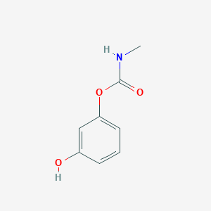 molecular formula C8H9NO3 B099798 3-Hydroxyphenyl methylcarbamate CAS No. 19189-01-6