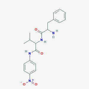 molecular formula C20H24N4O4 B009980 D-Phe-Val-p-nitroanilide CAS No. 108321-89-7