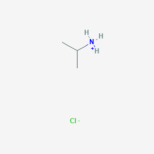 molecular formula C3H10ClN B099802 Isopropylamine hydrochloride CAS No. 15572-56-2