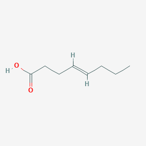 molecular formula C8H14O2 B099815 (E)-4-Octenoic acid CAS No. 18294-89-8