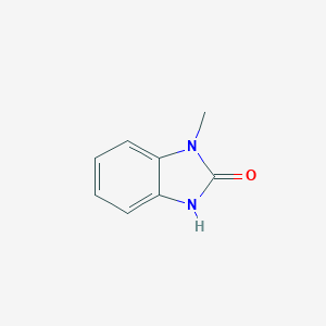 molecular formula C8H8N2O B009982 1-Methyl-2-benzimidazolinone CAS No. 102976-63-6