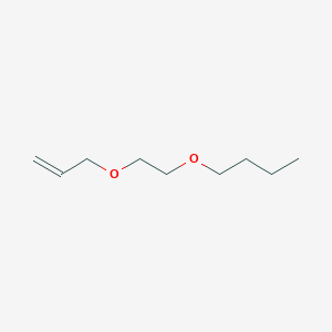 molecular formula C9H18O2 B099820 1-(2-(Allyloxy)ethoxy)butane CAS No. 18854-51-8