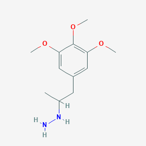 1-(3,4,5-Trimethoxyphenyl)propan-2-ylhydrazine