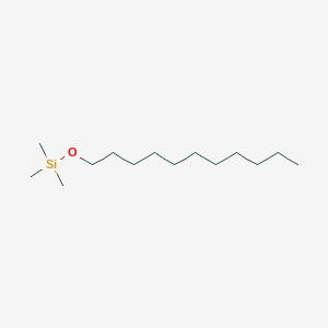 molecular formula C14H32OSi B099825 1-Trimethylsilyloxyundecane CAS No. 17957-64-1