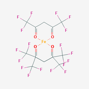 1,1,1,5,5,5-Hexafluoropentane-2,4-dione;iron