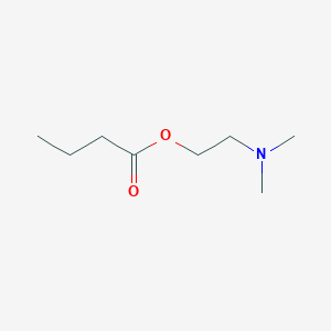 molecular formula C8H17NO2 B099832 Dimethylaminoethyl butyrate CAS No. 16597-65-2