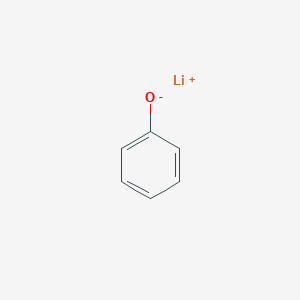 molecular formula C6H5LiO B099837 Lithium phenoxide CAS No. 17634-93-4