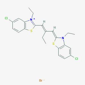 Benzothiazolium, 5-chloro-2-(2-((5-chloro-3-ethyl-2(3H)-benzothiazolylidene)methyl)-1-butenyl)-3-ethyl-, bromide